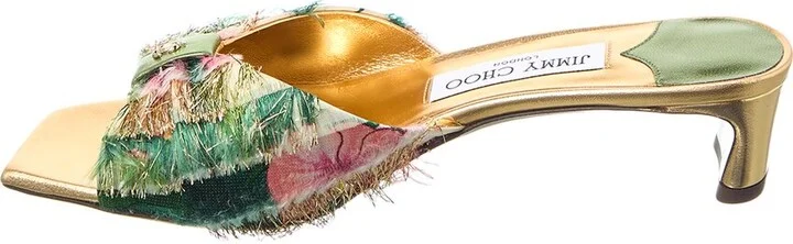 Jimmy Choo Annika 35 Leather Mule - Image 2