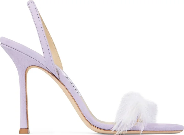 Jimmy Choo Archive Collection: Suede Heeled Sandals