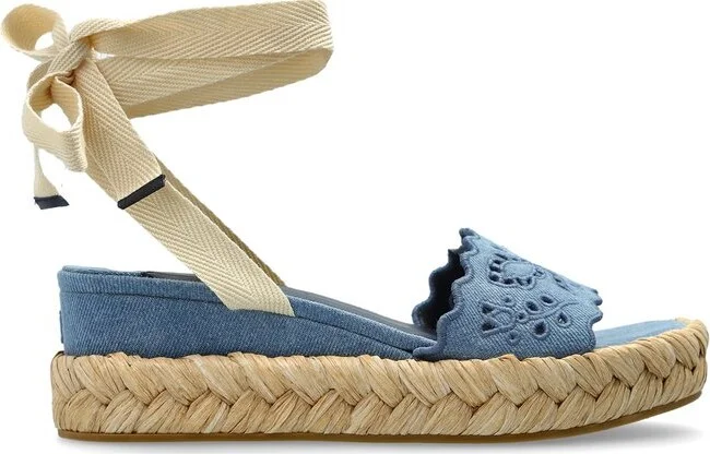 Jimmy Choo Arlee Wedge Ankle Strap Sandals
