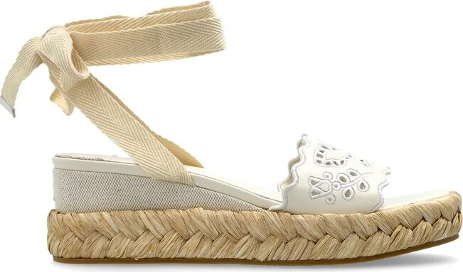 Jimmy Choo Arlee Wedge Ankle Strap Sandals