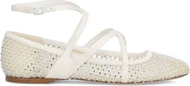 Jimmy Choo Astoria Ankle Strap Flats