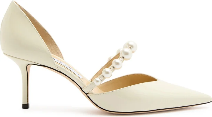 Jimmy Choo Aurelie 65 Embellished Patent Leather Pumps