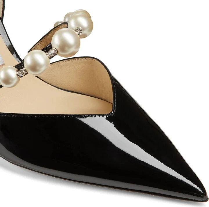 Jimmy Choo Aurelie 85 Patent Leather Pumps - Image 2
