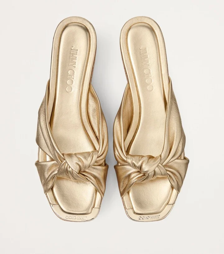 Jimmy Choo Avenue 50 Leather Mules - Image 2