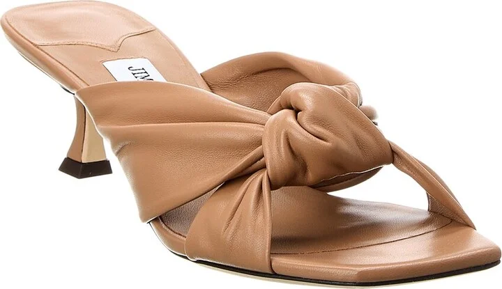 Jimmy Choo Avenue 50 Leather Sandal