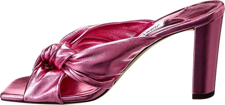 Jimmy Choo Avenue 85 Leather Sandal - Image 2