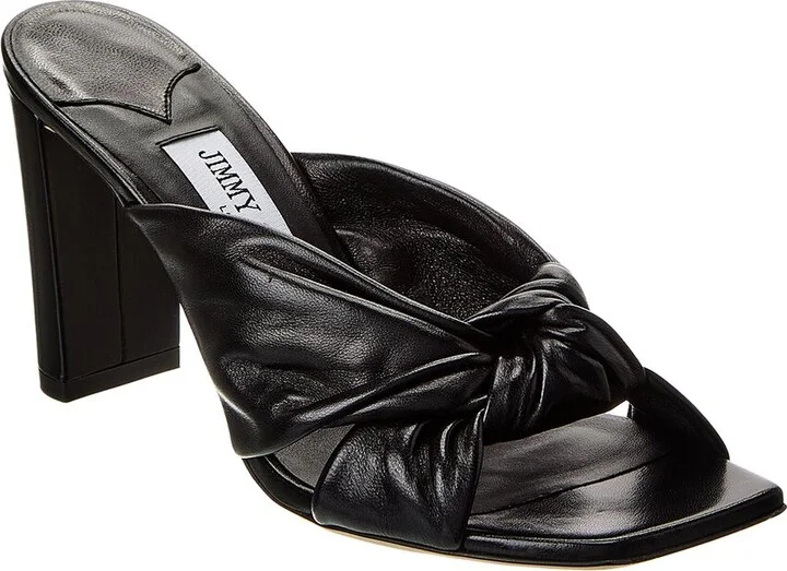 Jimmy Choo Avenue 85 Leather Sandal