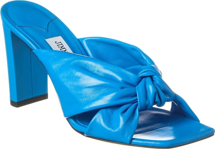Jimmy Choo Avenue 85 Leather Sandal