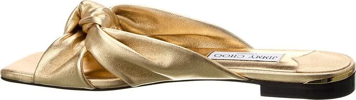 Jimmy Choo Avenue Leather Sandal - Image 2