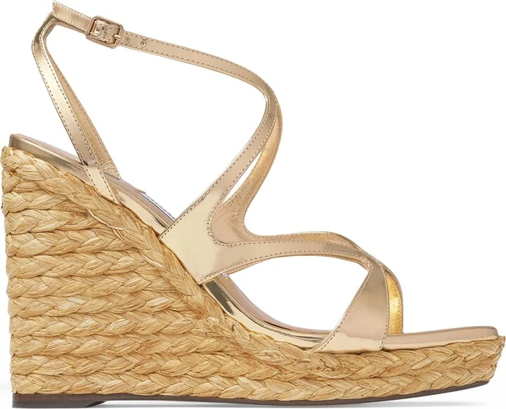 Jimmy Choo Ayla 110 Wedge Sandals