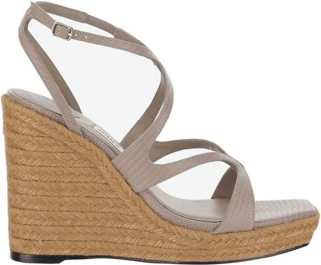 Jimmy Choo Ayla 110 Wedged Sandals