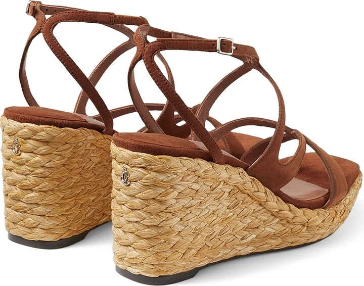 Jimmy Choo Ayla 85 Wedge Sandals - Image 2