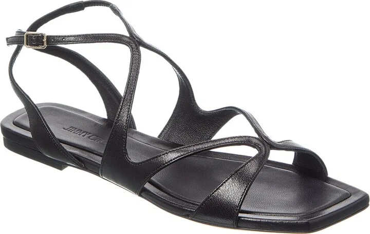 Jimmy Choo Ayla Leather Sandal