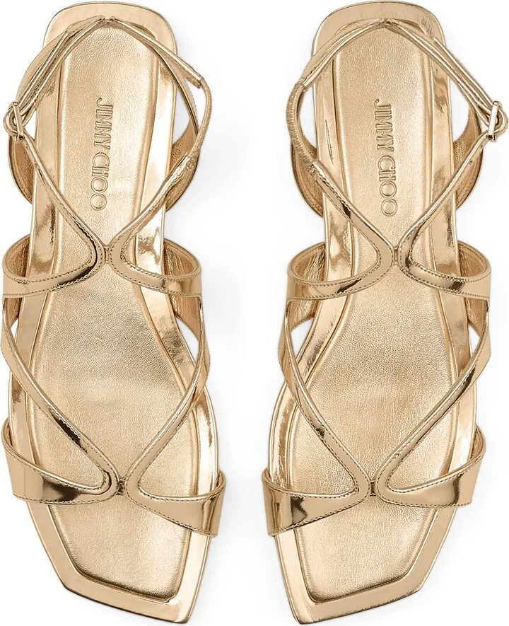 Jimmy Choo Ayla Leather Sandals - Image 3