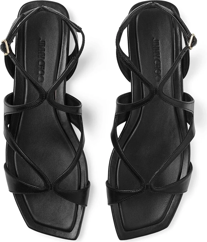 Jimmy Choo Ayla Leather Sandals - Image 3