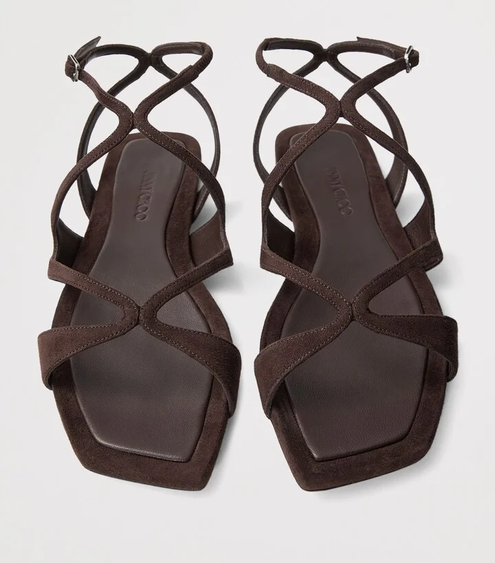 Jimmy Choo Ayla Leather Sandals - Image 4