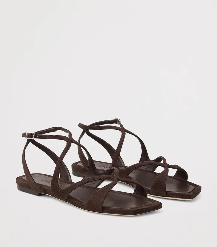 Jimmy Choo Ayla Leather Sandals - Image 5