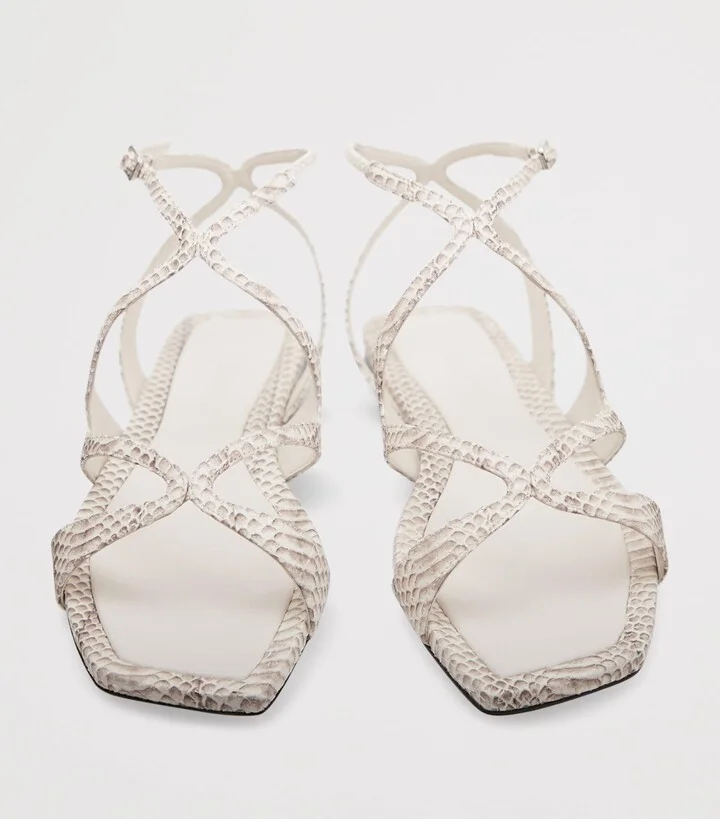 Jimmy Choo Ayla Leather Sandals - Image 2