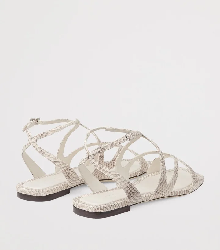 Jimmy Choo Ayla Leather Sandals - Image 3