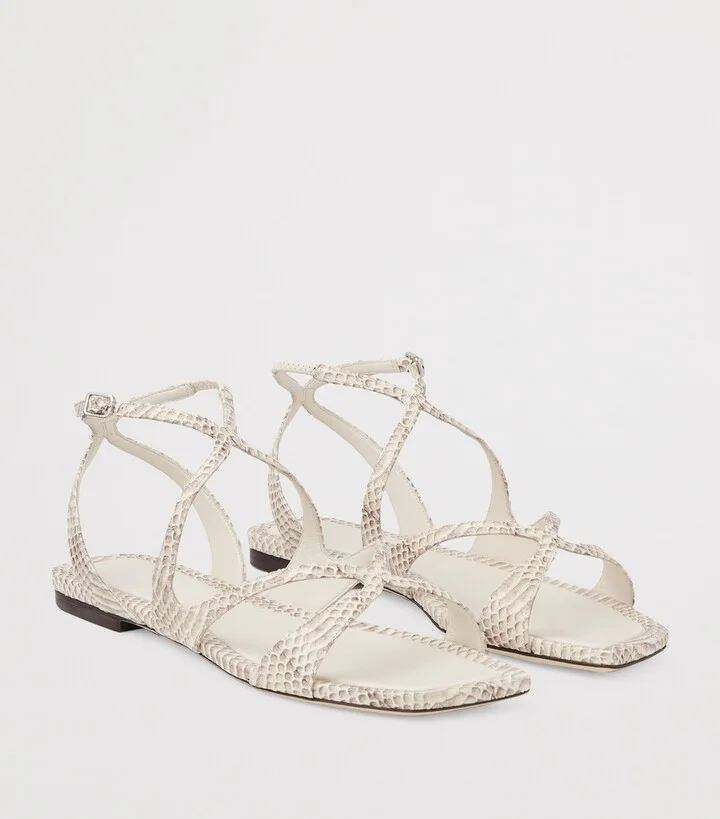 Jimmy Choo Ayla Leather Sandals - Image 4