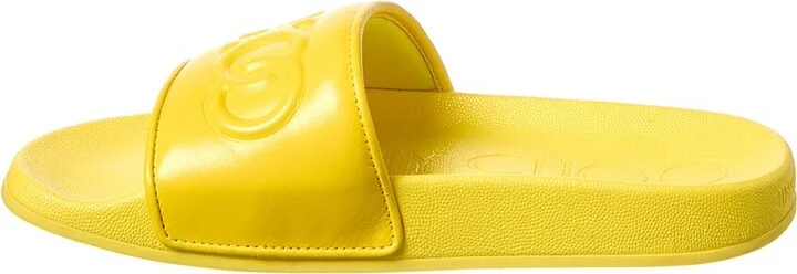 Jimmy Choo Azari/F Leather Slide - Image 2