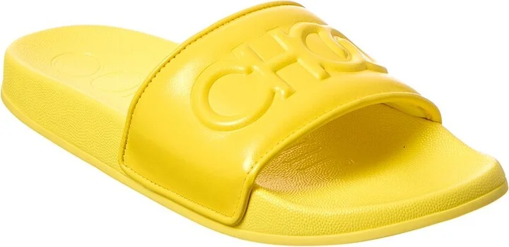 Jimmy Choo Azari/F Leather Slide