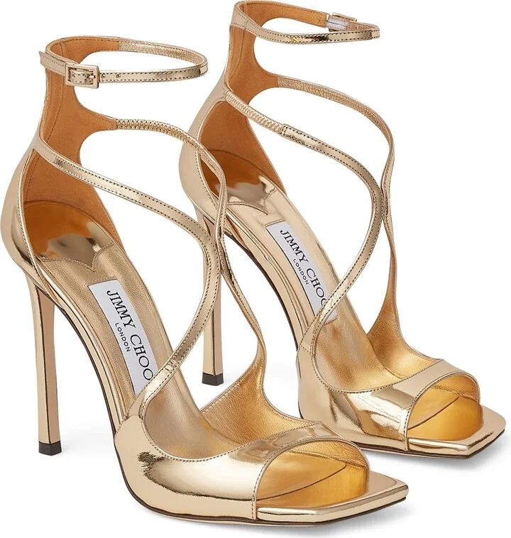 Jimmy Choo Azia 110 Leather Sandals - Image 3