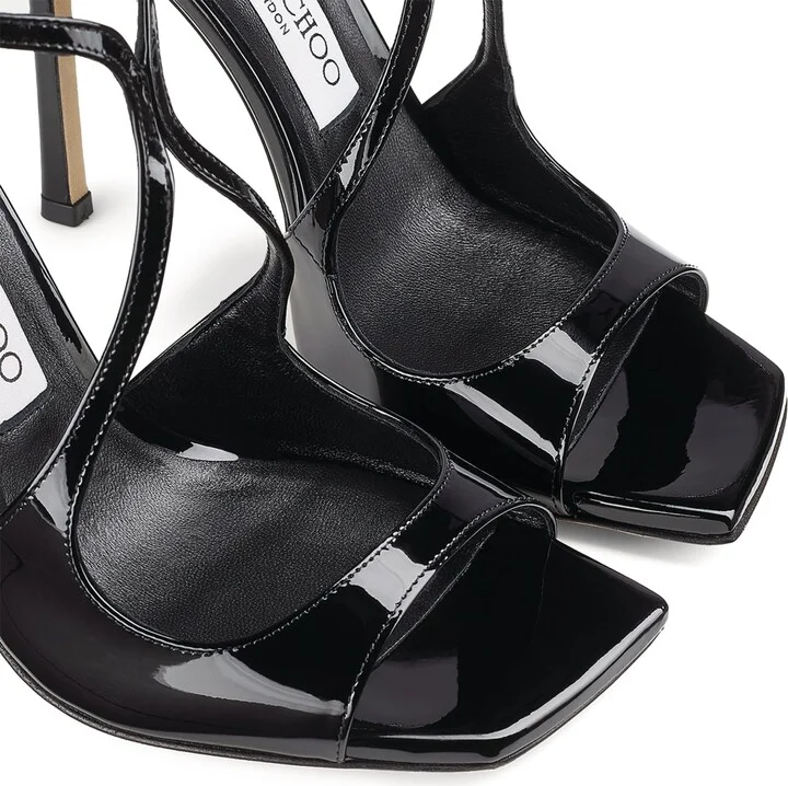 Jimmy Choo Azia 110 Patent Leather Sandals - Image 3