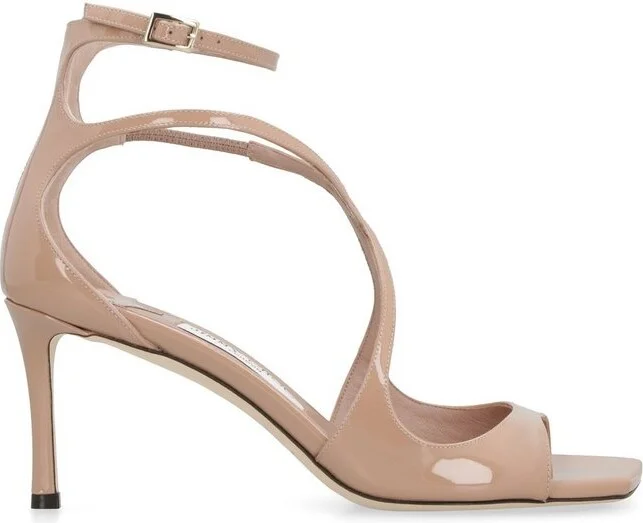 Jimmy Choo Azia 75 Ankle Strapped Pumps