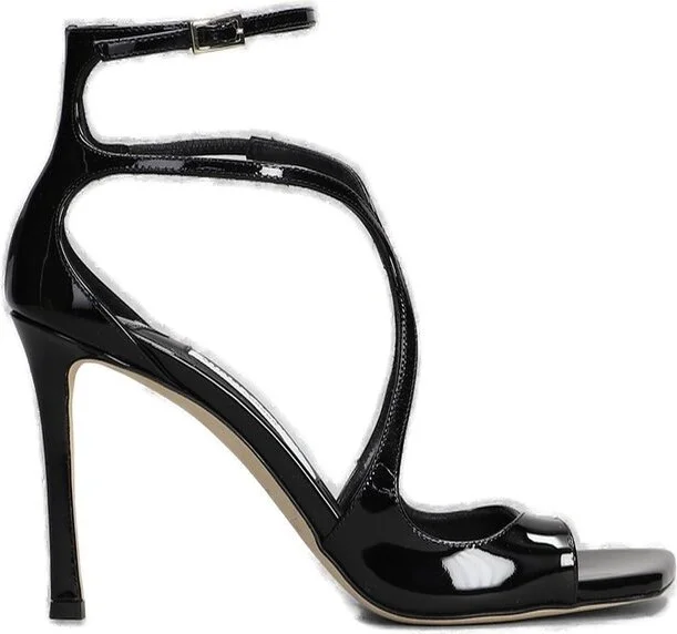 Jimmy Choo Azia 95 Ankle Strapped Sandals