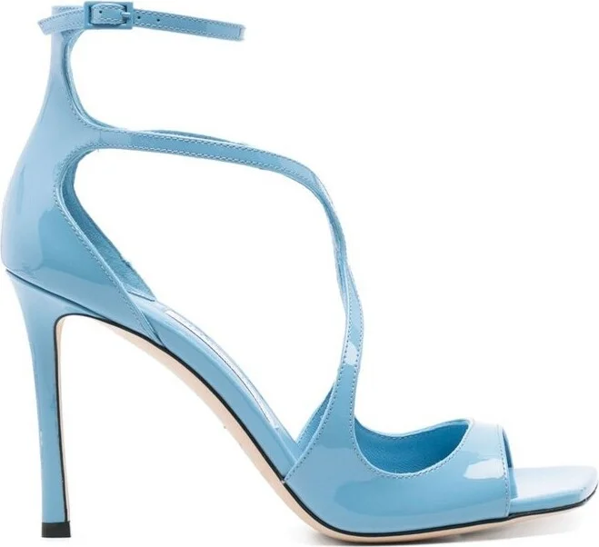 Jimmy Choo Azia 95 Ankle-Strapped Sandals