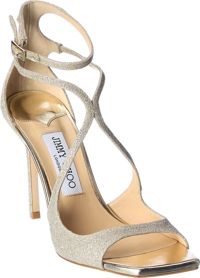Jimmy Choo Azia 95 Glitter Sandal