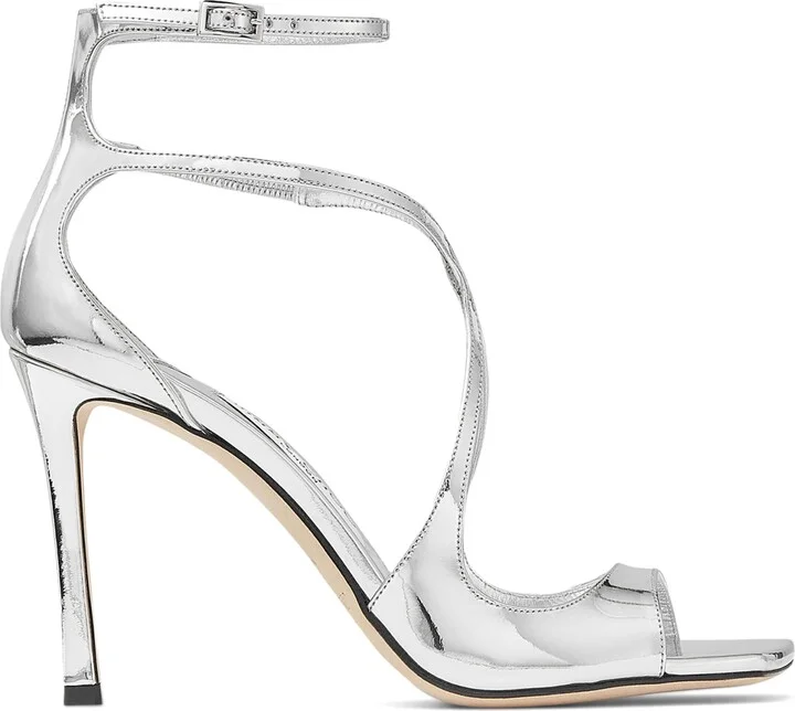 Jimmy Choo Azia 95 Leather Heeled Sandals