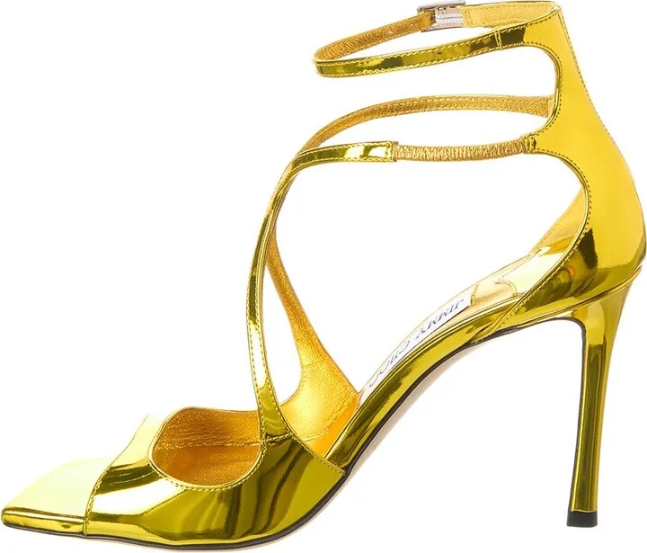 Jimmy Choo Azia 95 Leather Sandal - Image 2