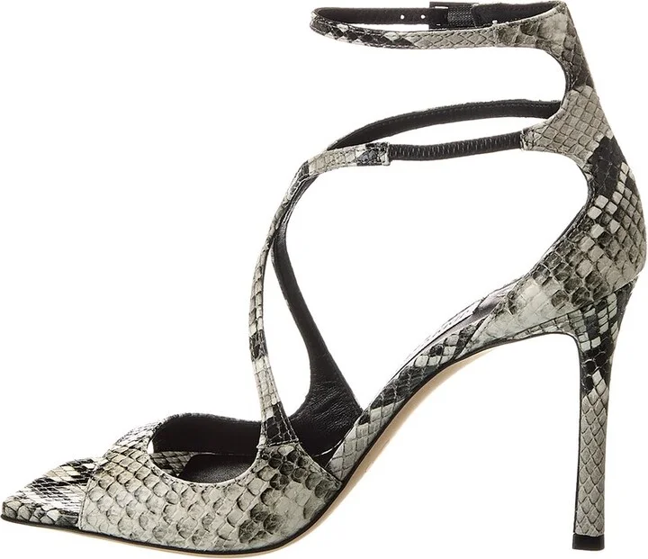 Jimmy Choo Azia 95 Leather Sandal - Image 2