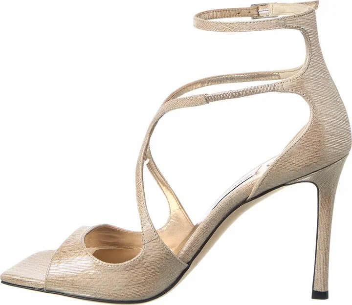 Jimmy Choo Azia 95 Leather Sandal - Image 2