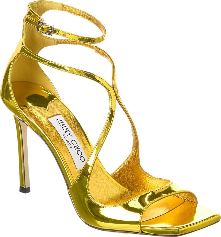 Jimmy Choo Azia 95 Leather Sandal
