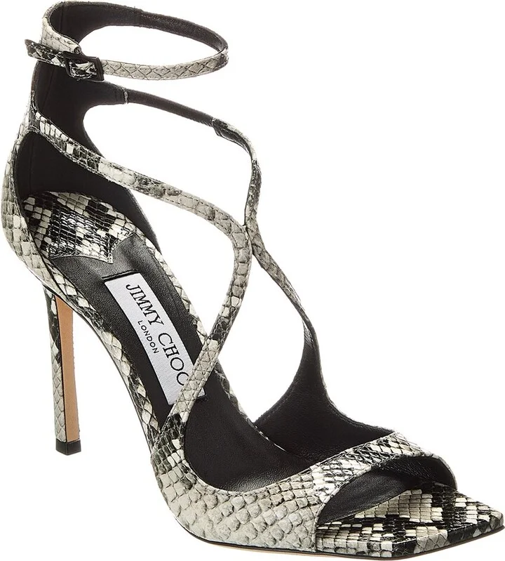 Jimmy Choo Azia 95 Leather Sandal
