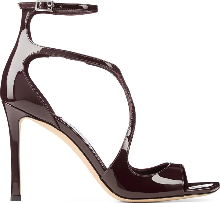 Jimmy Choo Azia 95 Leather Sandals