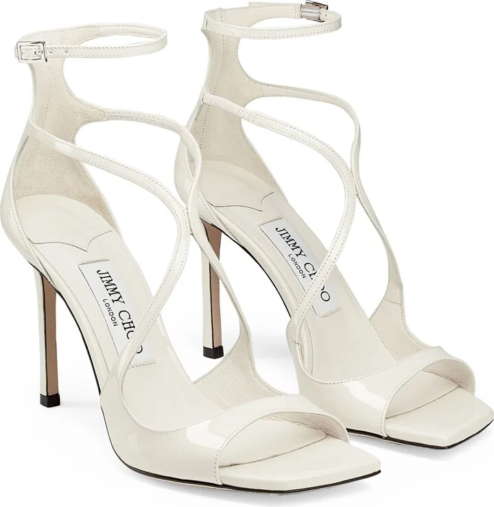 Jimmy Choo Azia 95 Patent Leather Sandals - Image 4