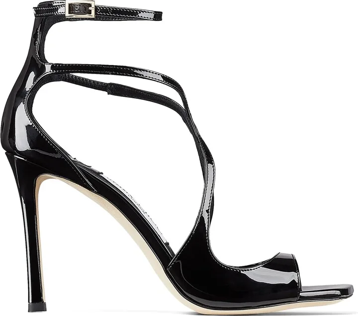Jimmy Choo Azia 95 Patent Leather Sandals