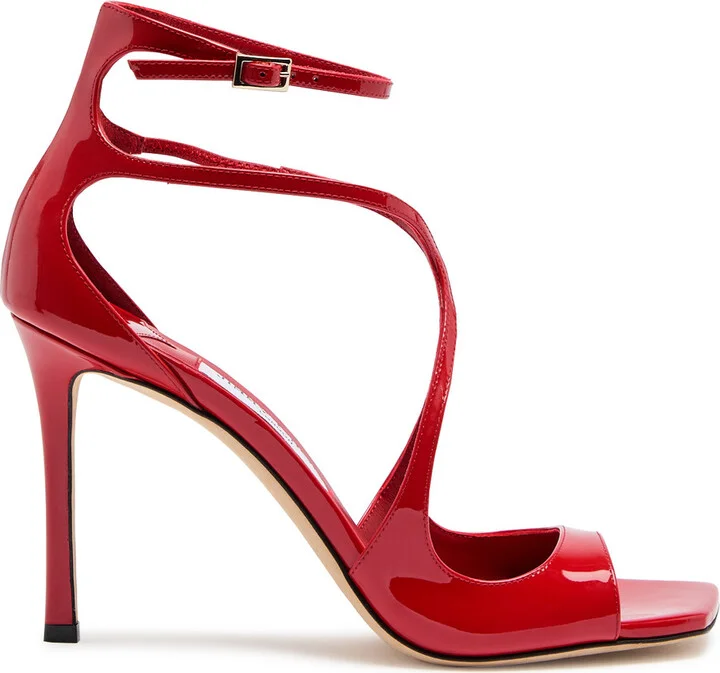 Jimmy Choo Azia 95 Patent Leather Sandals