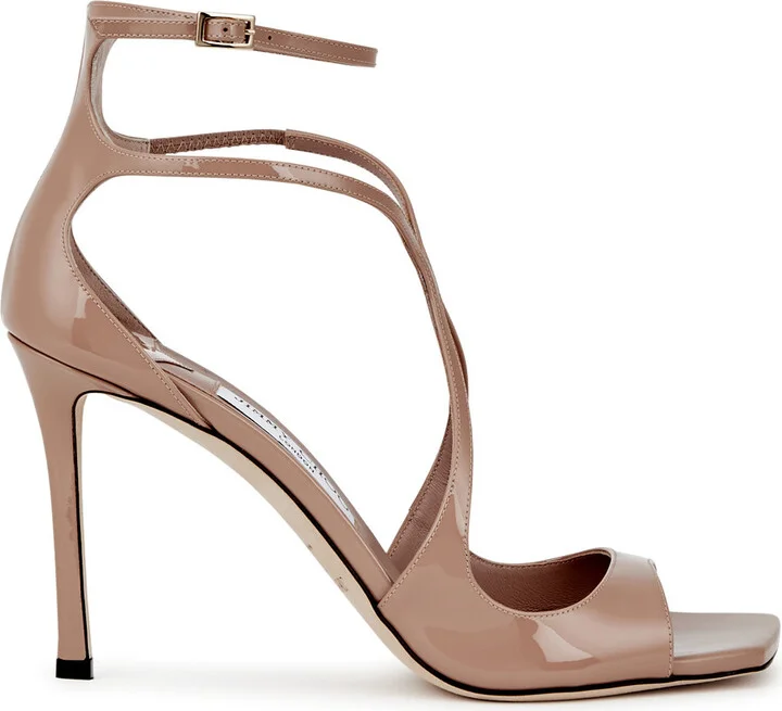Jimmy Choo Azia 95 Patent Leather Sandals