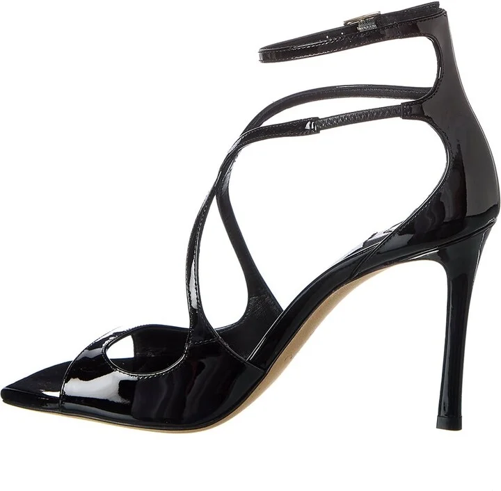 Jimmy Choo Azia 95 Patent Sandal - Image 2