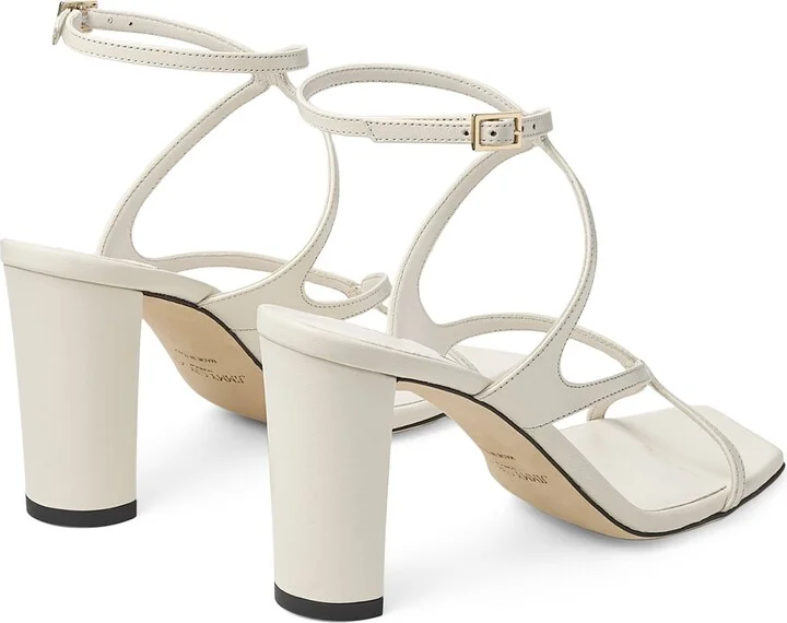 Jimmy Choo Azie 85 Leather Heeled Sandals - Image 3