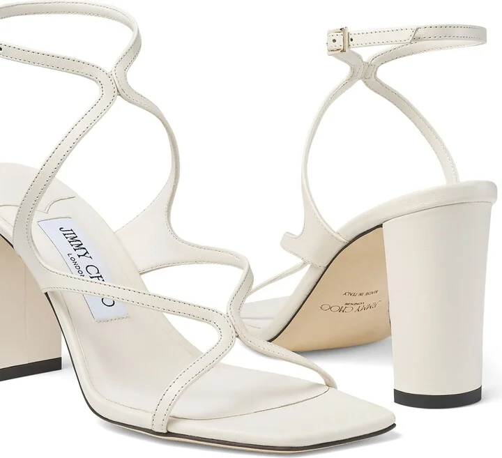 Jimmy Choo Azie 85 Leather Heeled Sandals - Image 6