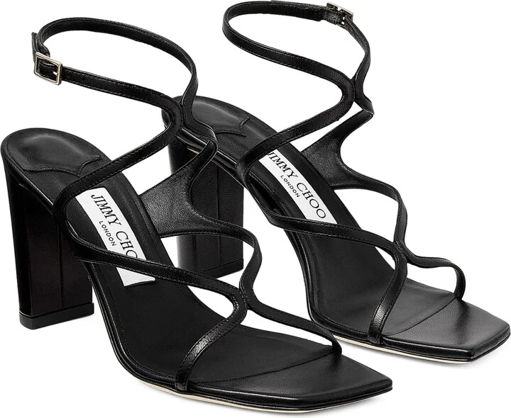 Jimmy Choo Azie 85 Leather Heeled Sandals - Image 4