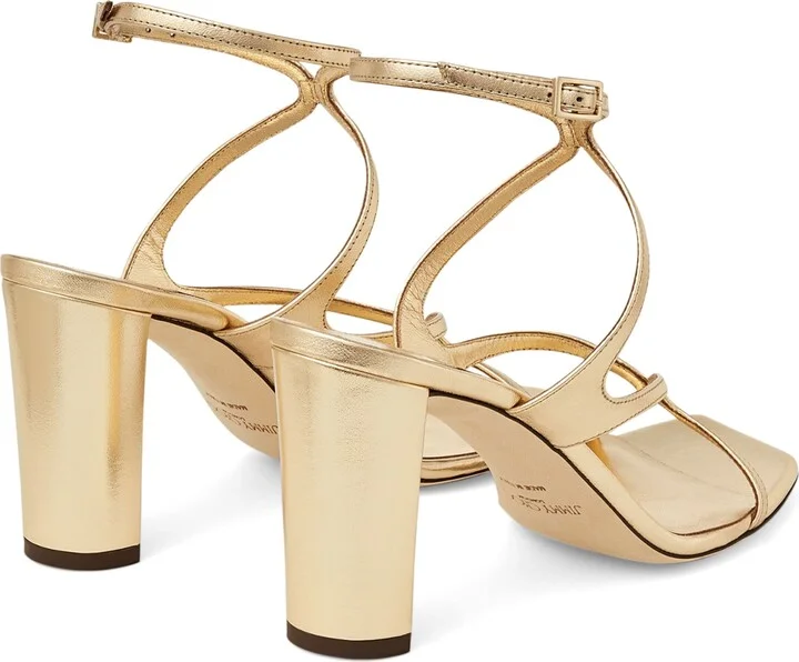 Jimmy Choo Azie 85 Leather Heeled Sandals - Image 2