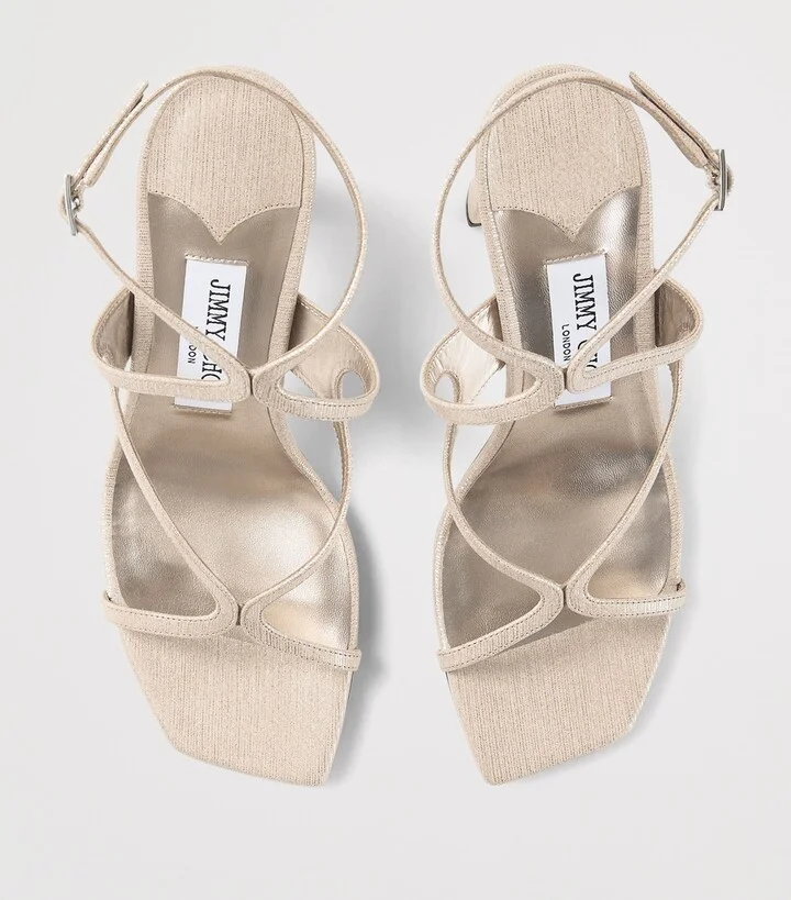 Jimmy Choo Azie 85 Leather Heeled Sandals - Image 4
