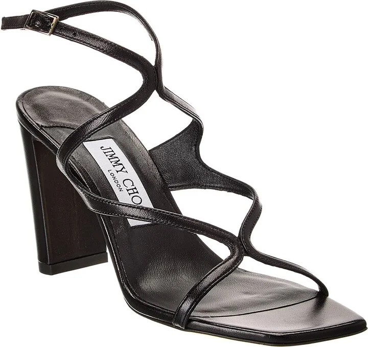 Jimmy Choo Azie 85 Leather Sandal